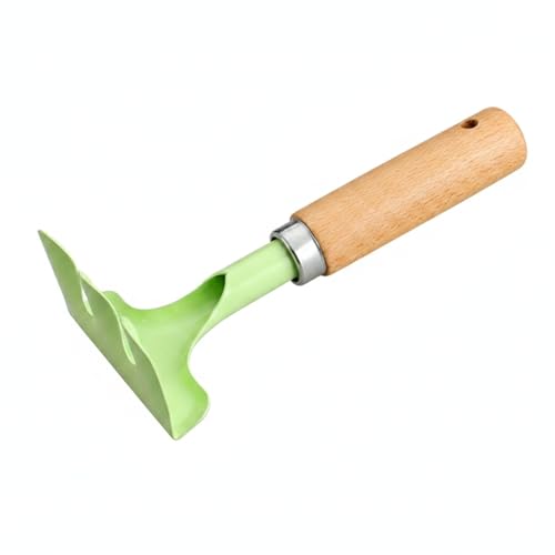 3-Piece Mini Garden Tool Set with Beech Wood Handles and Iron Heads for Indoor Plants, Succulents, and Small Pots - size: 11.02 x 3.15 x 1.18 in