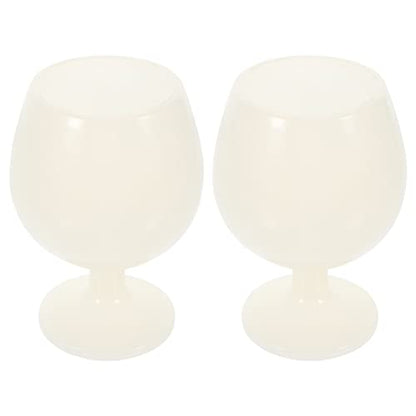 2pcs Silicone Wine Glass Multi-function Drink Cup Home Supply Wedding Props