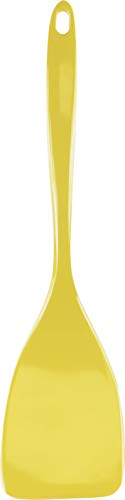 Spatula, Turner for Non-stick pans, Heat Resistant, BPA Free Melamine Utensil with Ergonomic Handle, 11 inch, Set of 6 by Reston Lloyd, Lemon - color: Lemon, size: 100% Melamine Spatula, Set of 6