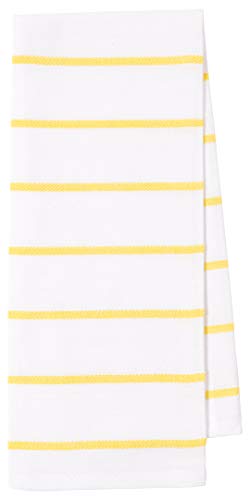 KAF Home Pantry Lemons All Over Kitchen Dish Towel Set of 4, Cotton, 18 x 28-inch