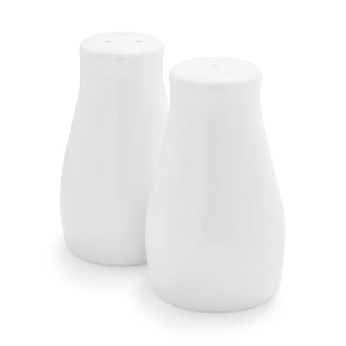 Sur La Table Salt & Pepper Shaker Set, White
