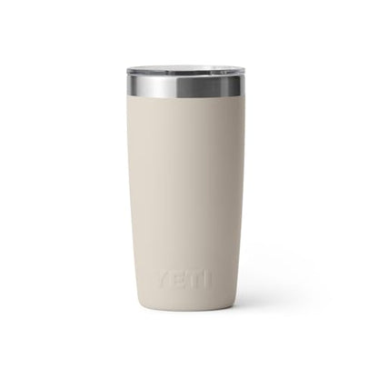 YETI Rambler 10 oz Tumbler, Stainless Steel, Vacuum Insulated with MagSlider Lid, Cape Taupe - color: Cape Taupe