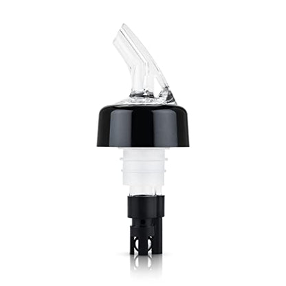 True Ace Measured Liquor Pour Spout, 1 Ounce Pourer, Fits Standard Liquor Bottles, Bar & Cocktail Accessories, Plastic, Set of 1 - size: 1oz