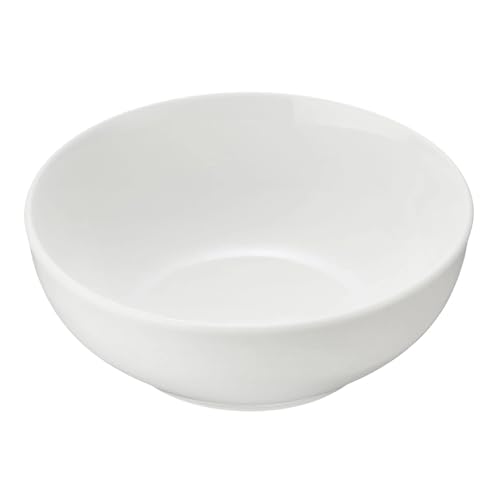12-Piece Glazed White Stoneware Dinnerware Set, Service for 4 Plates Bowls, Microwave & Dishwasher Safe Neutral Tableware for Home Dining, 2026 Timeless Household Essential