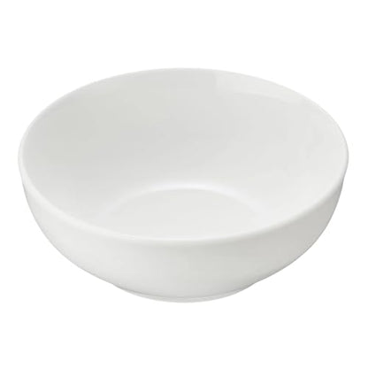 12-Piece Glazed White Stoneware Dinnerware Set, Service for 4 Plates Bowls, Microwave & Dishwasher Safe Neutral Tableware for Home Dining, 2026 Timeless Household Essential