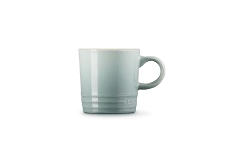 Le Creuset Stoneware Espresso Mug, 3 oz., Sea Salt - color: Sea Salt, size: 3.4 Ounces