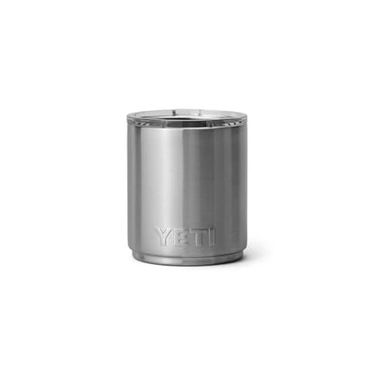 YETI Rambler 10 oz Ceramic Lined Lowball 2.0, Vacuum Insulated with MagSlider Lid, Stainless - color: Stainless
