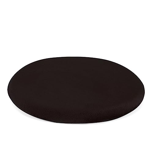 11" Round Chair Cushion Memory Foam Seat Cushion Circle Bar Stool Cushion | Anti Slip Round Chair Pads Fabric Detachable Barstool Cushion Cover Small Round Cushion for Dining Chairs High Stools Black - color: Black, size: 11 Inch Round