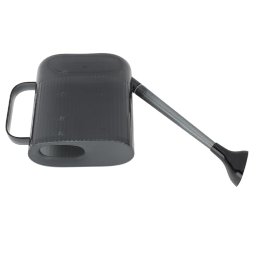 GLOGLOW Indoor Watering Can Garden Watering Can Long Spout 1.8L PP Water with Long Spout for Precise Root and Spraying for Home Garden Backyard Plants (Grey) - color: Gray