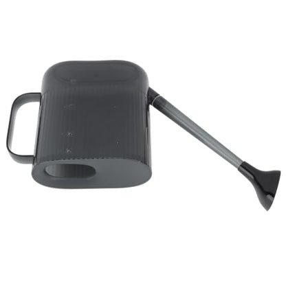 GLOGLOW Indoor Watering Can Garden Watering Can Long Spout 1.8L PP Water with Long Spout for Precise Root and Spraying for Home Garden Backyard Plants (Grey) - color: Gray