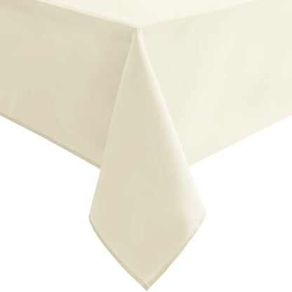 Champagne Square Tablecloth, 30 x 30 Inch, 1 Pack | Waterproof, Wrinkle Resistant, Spillproof, Washable Polyester Table Cloth for Dining Room/Restaurant/Wedding - color: Champagne, size: 30" x 30" (Square)