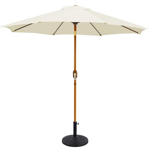 26.5 lbs Heavy Duty Patio Market Umbrella Base Stand - size: 17.5"