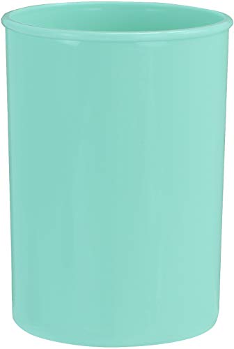 Reston Lloyd Calypso BasicsMultipurpose Cookware Storage Crock, Kitchen Countertop & Office Desk Organization, Durable & Food Safe BPA-Free Plastic, Seafoam - color: Seafoam, size: Utensil Holder