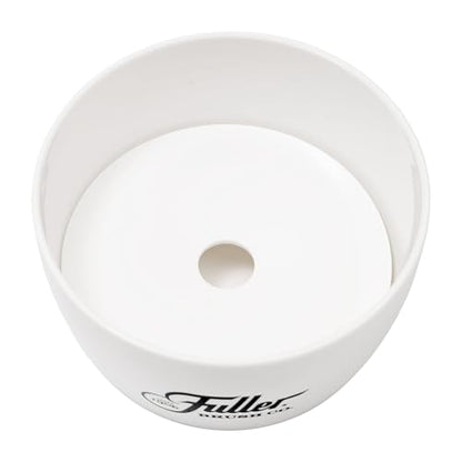 Fuller Brush Handy Holder with Drain Rack – Small Sink Caddy for Organizing Cleaning Sponges & Tools – Removable Drain Tray, Dishwasher Safe – White - color: White