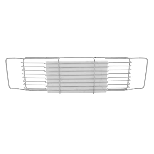 Expandable Bathtub Tray Caddy for Luxury Bath, Extra Wide Acrylic Tub Tray with Natural Marble Board, Waterproof Bath Tub Shelf for Phone, Wine, Book, Tablet Stand - Ideal Home Spa (Silver, White) - color: Silver, White