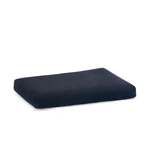 Rectangle Stool Cushion Small Bench Cushion Memory Foam Seat Cushion 14x10" | Rectangular Bench Cushion Anti Slip Stool Pad with Ties Detachable Chair Cushion Cover for Kitchen Dining Chairs Stools Black - color: Black, size: 10x14 Inch Rectangle