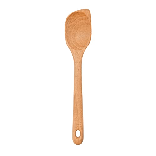 OXO Good Grips Wooden Corner Spoon & Scraper - size: Set of 1, style: Corner Spoon