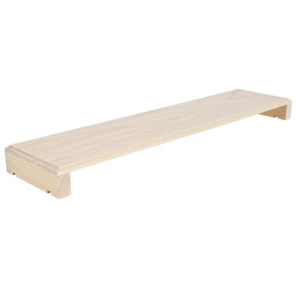 Wine Rack Top Shelf 12 Natural Pine - color: Colour Options: Natural Pine - Bottle Width: 12