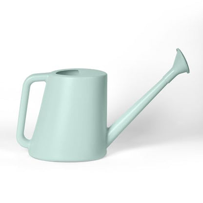 ZXJ Plant Watering Cans for Indoor and Outdoor Home Garden Plants - with Long Spout - Light Green - 1/2 Gallon - color: Light Green