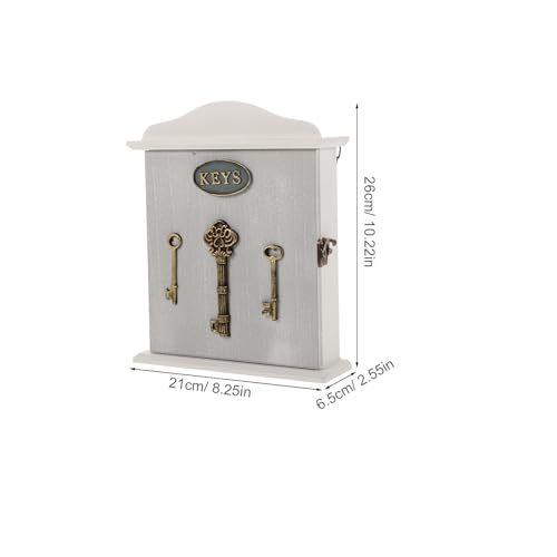 Cabilock Wall Mounted Key Hooks - Rustic Decorative Key Rack for Home, Office, Entryway, Hallway, Bedroom, Living Room - size: key