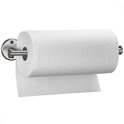 Paper Towel Holder Wall Mount - Under Cabinet Paper Towel Holders - Anti-Rust, Mounts On Wall or Cabinet, Vertically or Horizontally, Durable, Premium Elegant Design- Quick and Easy Installation | Anti-Rust, Mounts On Wall or Cabinet, Vertically or Horizo