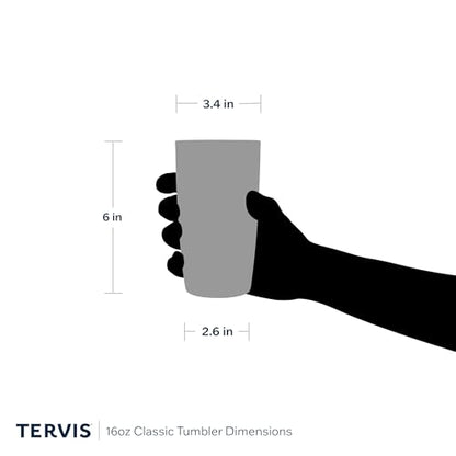 Tervis Inkreel The Heavens Made in USA Double Walled Insulated Tumbler Travel Cup Keeps Drinks Cold & Hot, 16oz, Classic - color: 16oz Classic Tumbler with Travel Lid, style: Inkreel - The Heavens