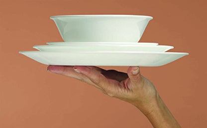 Corelle 3128 Vitrelle Glass Winter Frost White Serving Platter, Pack of 3 - style: Serving Platter Pk3