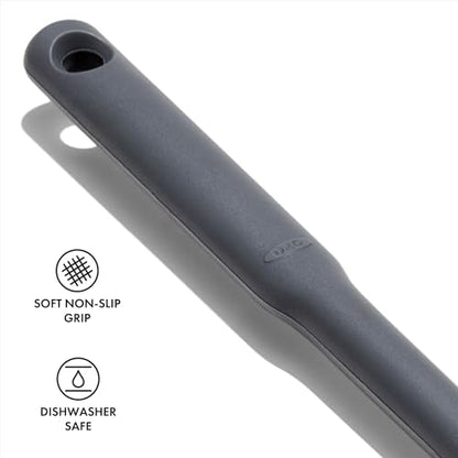 OXO Good Grips Silicone Slotted Spoon, us:one Size, Peppercorn - style: Slotted Spoon