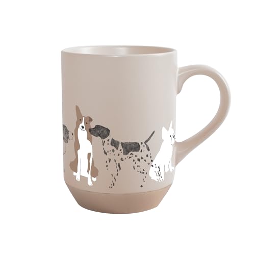 Fringe Studio "PENCIL DOGS" Stoneware New York Mug, PetShop Collection (429070) - color: Pencil Dogs