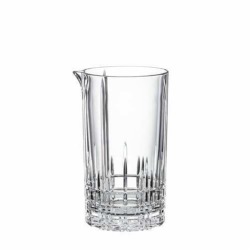 Spiegelau Perfect Serve Cocktail Bar Mixing Glass - Bartender Cocktail Stirring Glass - Mixing Pitcher for Cocktails, 22.4 oz - style: Mixing glass