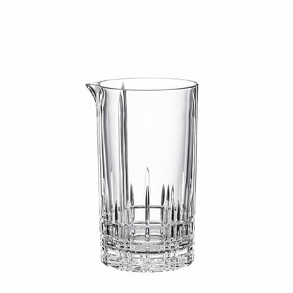 Spiegelau Perfect Serve Cocktail Bar Mixing Glass - Bartender Cocktail Stirring Glass - Mixing Pitcher for Cocktails, 22.4 oz - style: Mixing glass