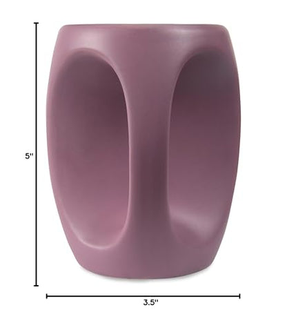 Pavilion - Good Morning Gorgeous - Purple Huggable Hand Warming 16 oz Coffee Cup Mug - color: Purple