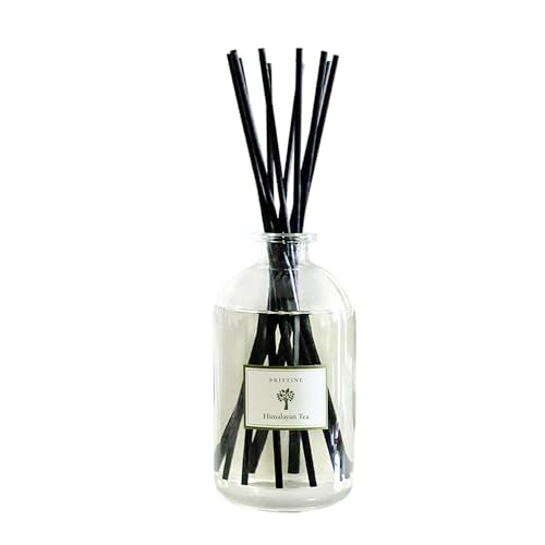 PRISTINE Himalayan Tea/Westin Hotel Inspired Scent Reed Diffuser for Home | Fresh Bergamot/White Tea Room Fragrance Reed Diffusers, Oil & Room Diffusers with Reed | Home Fragrance Scent Diffuser - size: 16.9 oz
