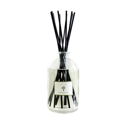 PRISTINE Himalayan Tea/Westin Hotel Inspired Scent Reed Diffuser for Home | Fresh Bergamot/White Tea Room Fragrance Reed Diffusers, Oil & Room Diffusers with Reed | Home Fragrance Scent Diffuser - size: 16.9 oz