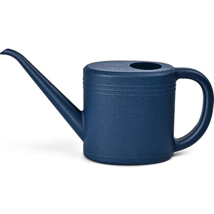 Watering Can for Garden Indoor Plants Outdoor Plant House Flower - 1/4 Gallon - Deep Blue - color: Blue