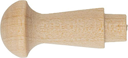 Birch Micro Shaker Pegs | 1-1/8" x 7/16" | Pack of 20 | Wood Pegs for Hanging | Coat Rack Pegs | UA-36-BWSP - size: 1-1/8" x 7/16"