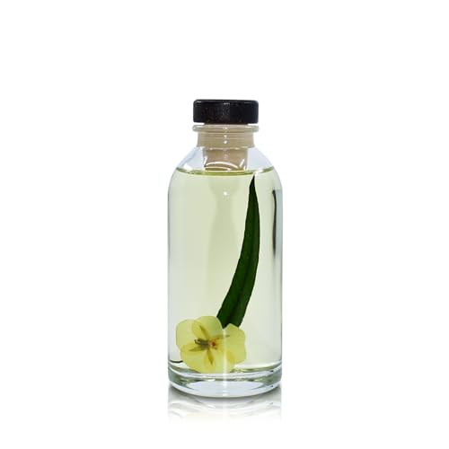 Reed Diffuser Set, Lemongrass Verbena - Bathroom Shelf Décor | (REFRESH and RENEW) Mind & Body Aromatherapy Collection, Essential Oil Botanical Room Scent - color: Lemongrass Verbena