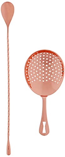 Barfly Classic Cocktail Stirring Set, Copper - color: Copper