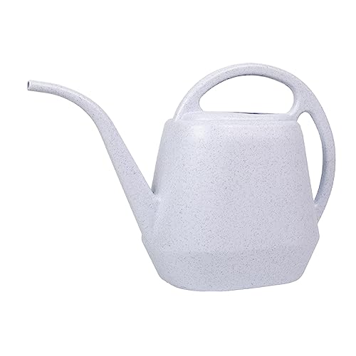 1 Gallon Watering Can Indoor Plants, 2026 Long Spout Large Capacity Modern Plastic Watering Can with Ergonomic Handle,Outdoor Watering Can for Flower Plants House Bonsai Garden Patio Office - color: H