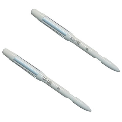 IPPINKA Sustee Aquameter, White, Small, Set of 2 - Soil Moisture Meter for Potted Plants - Plant Water Sensor (Refillable Style)