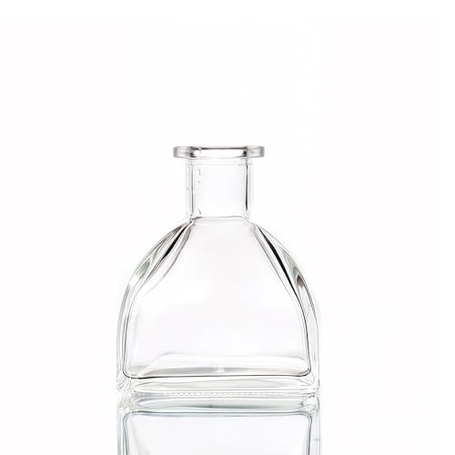 150ml 5 Fl Oz Square Glass Diffuser Bottles, DIY Replacement Reed Diffuser Jars, Fragrance Accessories for Diffuser Sets - size: 150ml