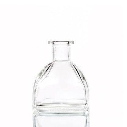 150ml 5 Fl Oz Square Glass Diffuser Bottles, DIY Replacement Reed Diffuser Jars, Fragrance Accessories for Diffuser Sets - size: 150ml