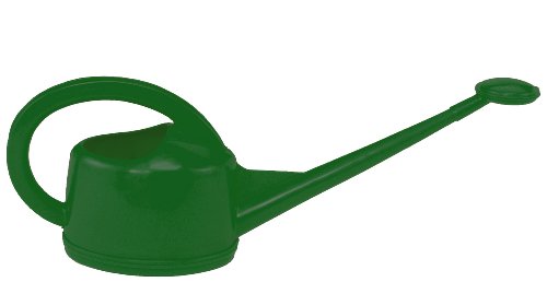 Dramm Premium High Grade Long Spout Watering Can, for Indoor/Outdoor House Plants, Vegetables, Flowers, Green, 2 Liter - color: Green, size: 2-Liter