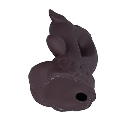 Backflow Incense Burner Smoke Waterfall Burner Ceramic Incense Holder Ornament for Home Office Decoration