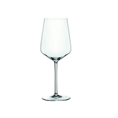 Spiegelau Style Crystal White Wine Glasses Gift Set, Elegant Stemmed Wine Glasses, Stylish Glassware for Dinner Party, Home Bar, Wedding Gifts, Birthday Gifts, Hosting Essentials, 15.5 oz, Set of 4 - style: White Wine Glasses