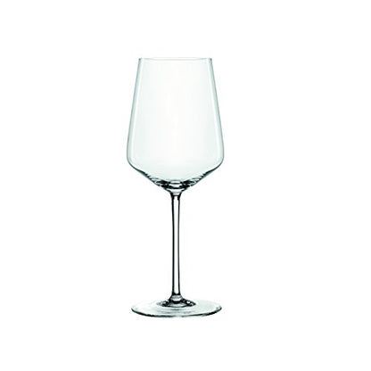 Spiegelau Style Crystal White Wine Glasses Gift Set, Elegant Stemmed Wine Glasses, Stylish Glassware for Dinner Party, Home Bar, Wedding Gifts, Birthday Gifts, Hosting Essentials, 15.5 oz, Set of 4 - style: White Wine Glasses