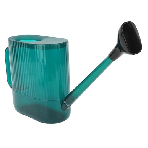 GLOGLOW Indoor Watering Can Garden Watering Can Long Spout 1.8L PP Water with Long Spout for Precise Root and Spraying for Home Garden Backyard Plants (Green) - color: Green