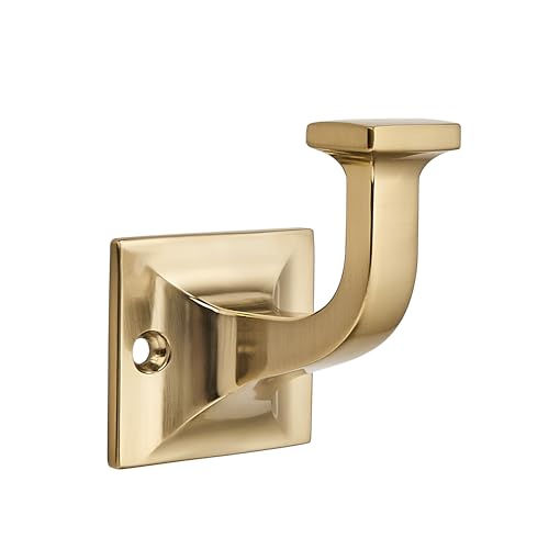 SAILING 3 Pack Coat Hooks - Champagne Bronze Robe Hooks Decorative Wall Hooks for Bathroom Bedroom Kitchen Towel Robe Clothes Cabinet Closet Bathroom Hardware - color: Champagne Bronze