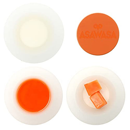 ASAWASA 2 Pcs Wax Warmer Silicone Liner, No Mess, No Scrape Way to Remove Scented, Long Lasting ，Reusable,1.97 inch in bottom diameter Plug in Wax Warmer (Small and medium-size 2pcs) ﻿ - style: 1.97 inch in bottom size