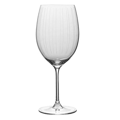 Mikasa Cheers Bordeaux Wine Glass, Set of 4, 24 Ounce, Clear - style: Bordeaux Red Wine